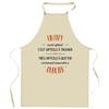 Tablier De Cuisine - Un Papy Aussi Génial - Impression Bretonne - Coton Robuste - Idée Cadeau Original