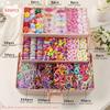 Fashion Hair Accessories Set, Glitter Bow Clips Star Clips Floral Hair Ties Non-Damaging Elastic Bands Tie Clips, High-Value Multi-Purpose Portable