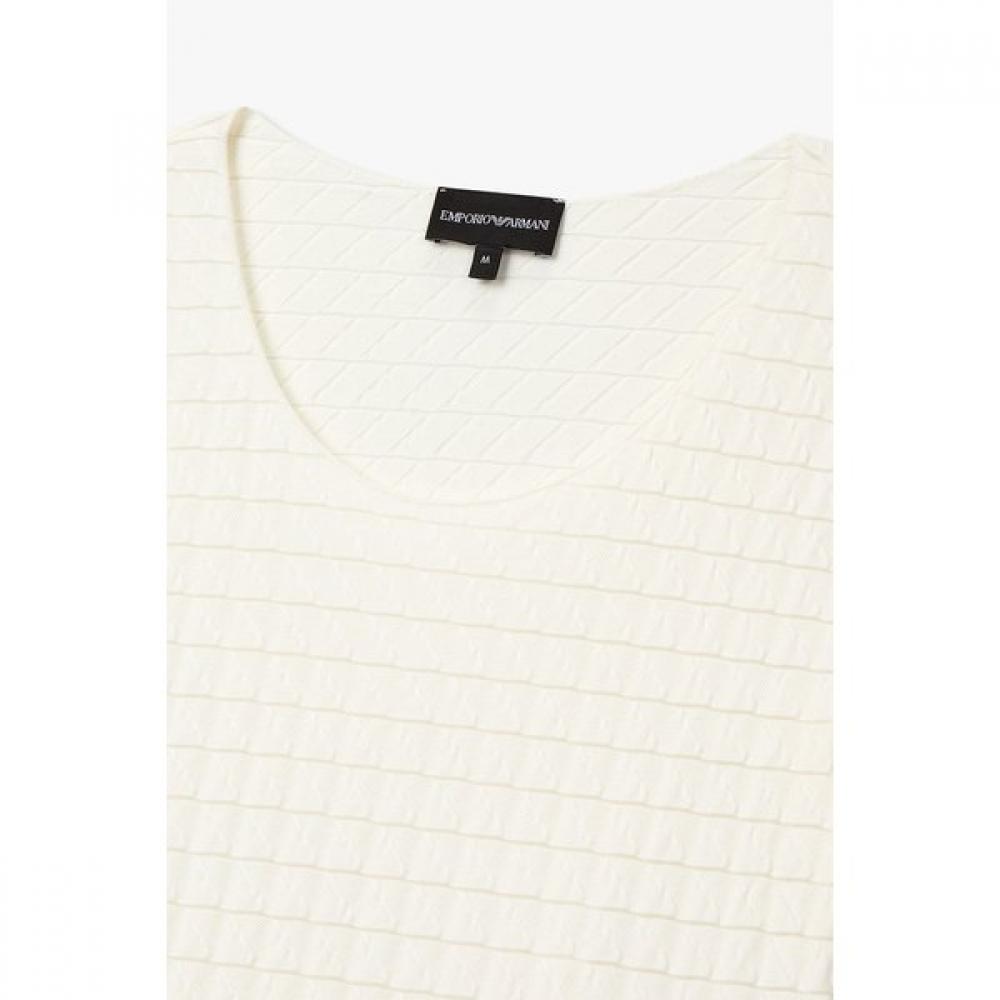 Emporio Armani Women S STreTch Jacquard T ShirT A526126509