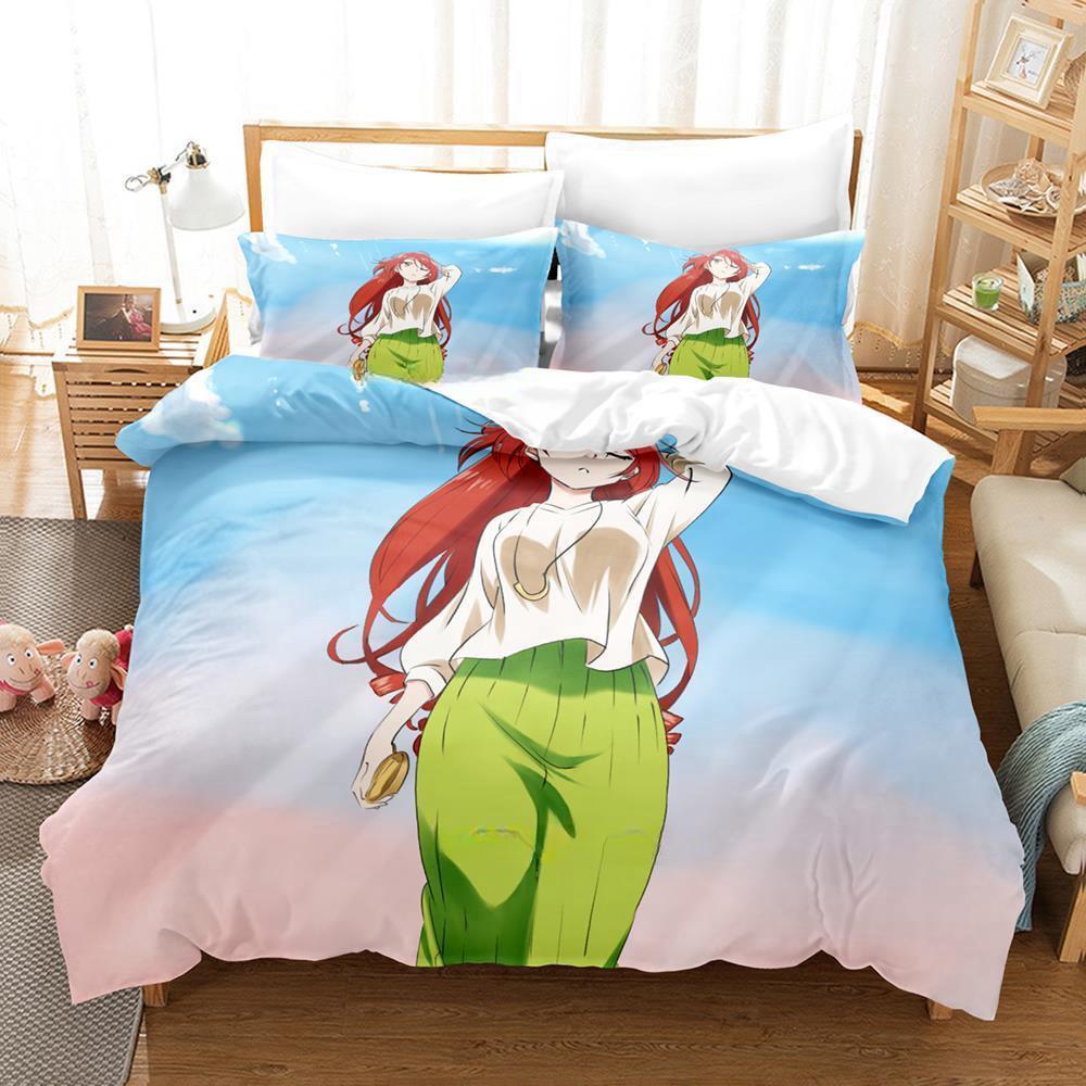 New Remake Our Life! Bedding Set Single Twin Full Queen King Size Bed Set Adult Kid Bedroom Duvet Cover Sets Anime Bed Sheet Set