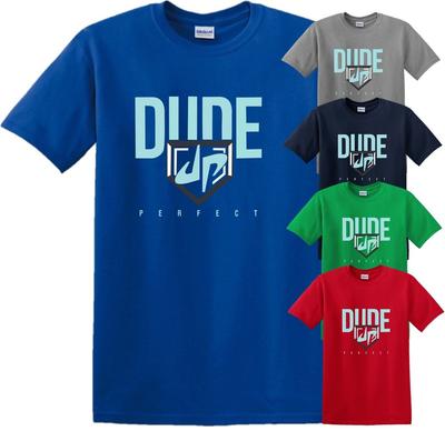 Dude Perfect Inspired Top Youtuber Childrens Gaming Kids Boys Girls T Shirt