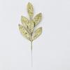 Simulated green plant Christmas gold powder leaf Eucalyptus glitter Christmas home decoration