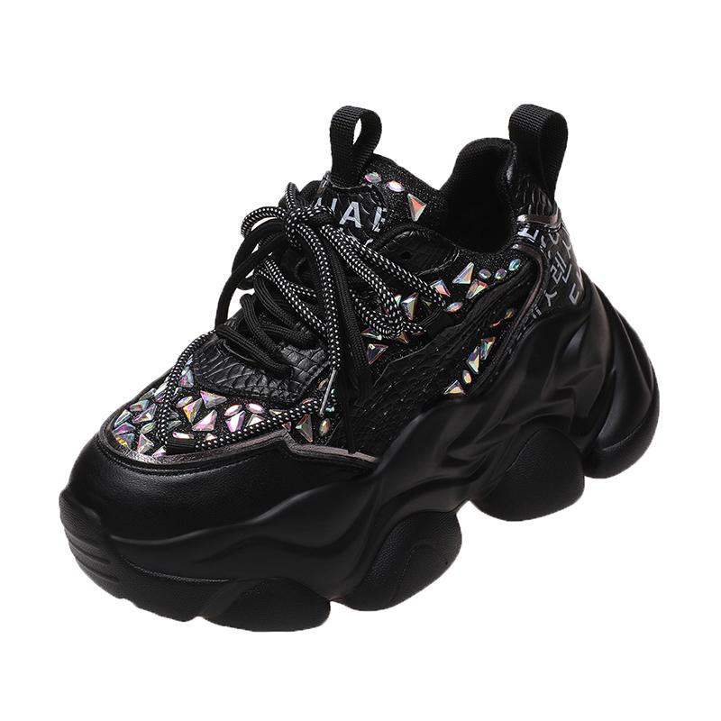 Fashion 2025 Women Casual Sneakers Comfortable Platform Wedges Trainers Trend Chunky Color Matching Buffalo Shoes Running Sport Shoes