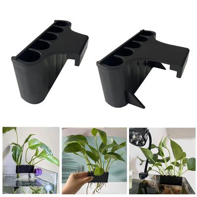Mise à niveau du support de plante émergente à visage ouvert, support de plante aquatique suspendu pour aquarium, décorations d'aquarium pour plantes émergées, aquarium