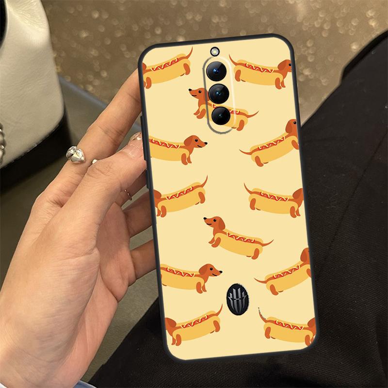 

Dachshund Dog Case For ZTE Nubia Red Magic 10S 9S 8S 8 9 10 11 Pro Plus 6 7 6S 7S RedMagic 10 Air Cover Red Magic 6s