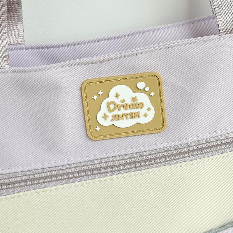 Mochila e Bolsa Transversal Fofas de Grande Capacidade Estilo Coreano para Meninas - Perfeita para Estudantes