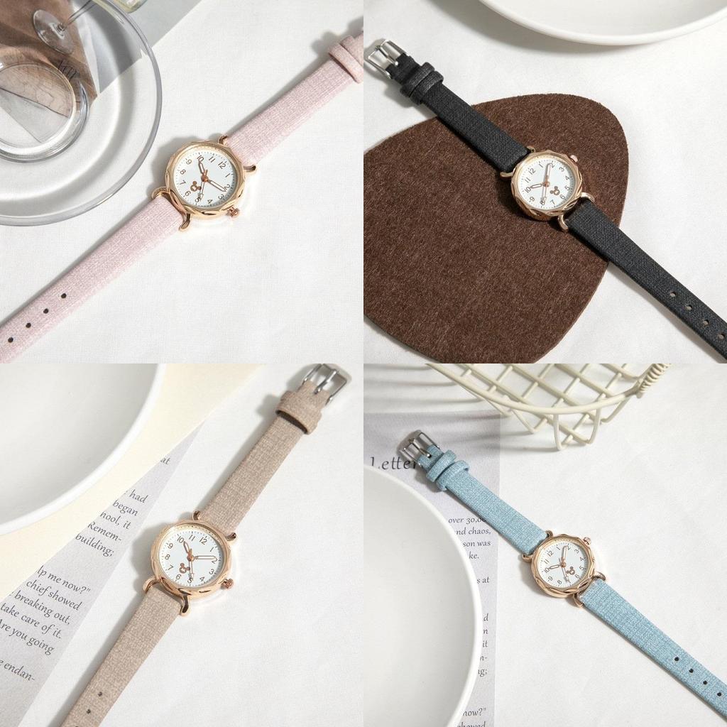 Mickey Mouse Student Women Quartz Watch With Decor For Children