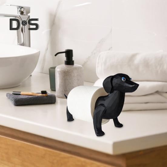 Toilettenpapierhalter, Rollenpapier-Organizer, lustiger, tierförmiger, selbststehender Papierhandtuchhalter, Badezimmer-Dekoration