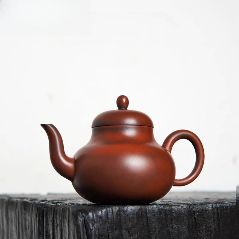 150ml Handmade Nixing Pottery Teapot Luxury Tea Infuser Si Ting Pot Tea Maker Kettle With Strainer Tea Services Supplies Gift