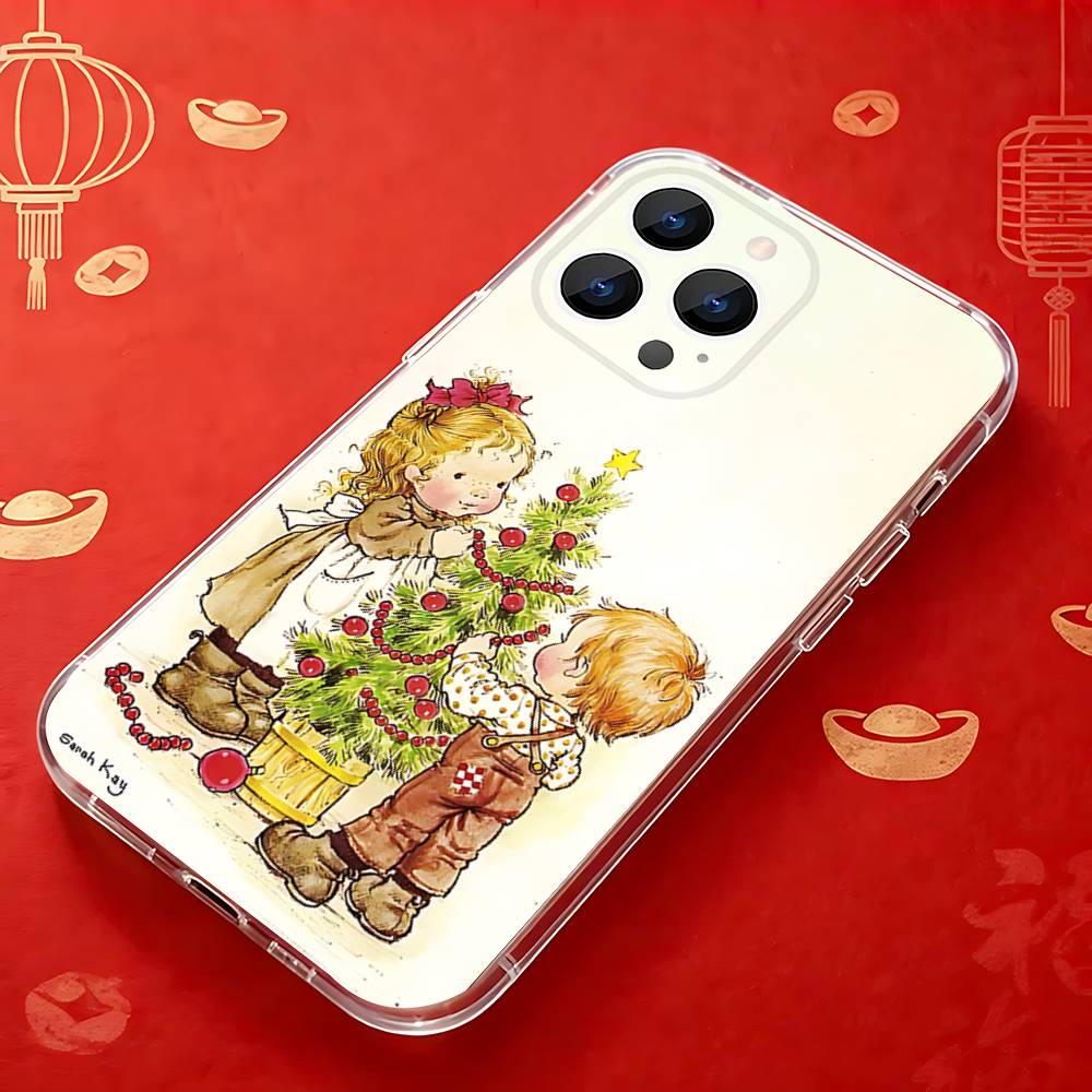 

Pattern S-Sarah K-Kay Art Phone Case For iPhone 17,16,15,14,13,12,11 Pro,Max,Plus,X,XS,XR,SE4,E Mini Transparent Soft Cover iPhone16PRO