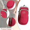Rucksack Handyhalter Zubehörtasche für Radfahren Trekking Wandern