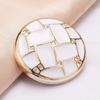 10 Pieces of Circular Plastic Buttons Women's Clothing Decoration Accessories Hand Sewn Buttons