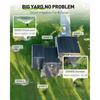 8 Zone Local Weather-Based Smart Irrigation Controller with WiFi for Yard and Lawn Durable Plastic Gray Auto Schedule Adjustmen