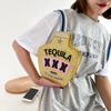 Street Style Sequin Shoulder Bag With Reflective Laser Material For Party Fashion