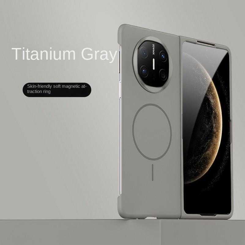 Schlanke Randlose Hautgefühl Integrierter Dünner Magnetischer Ring Hülle Für Huawei Mate X6 huawei mate x5 Mate X3 Kamera Schutz Abdeckung