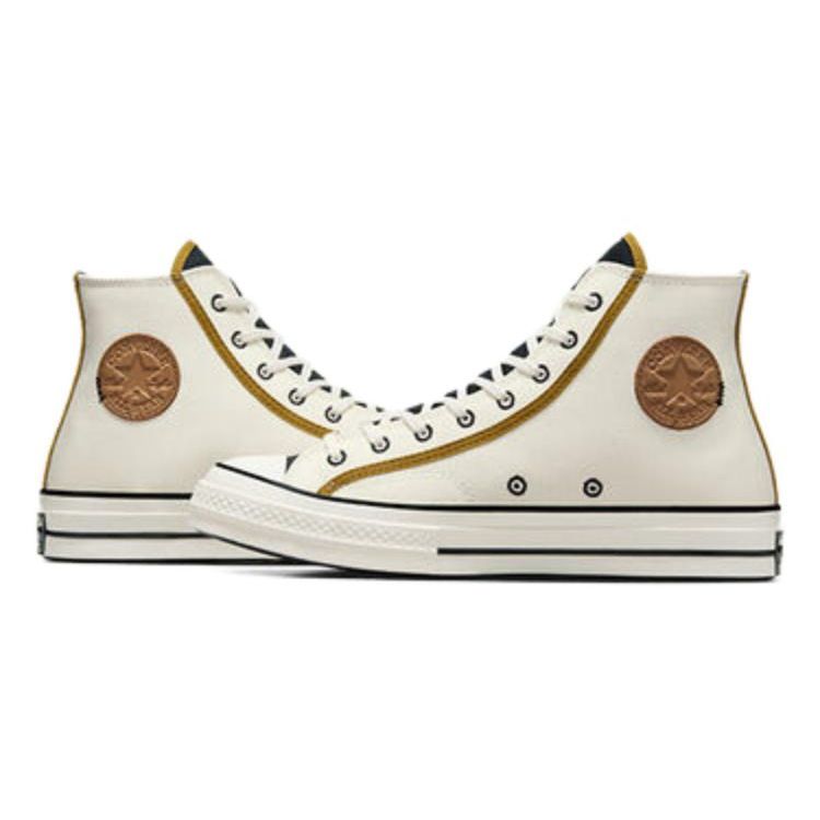 Converse Chuck 70 High Top Women's White Brown Sneakers A05626C
