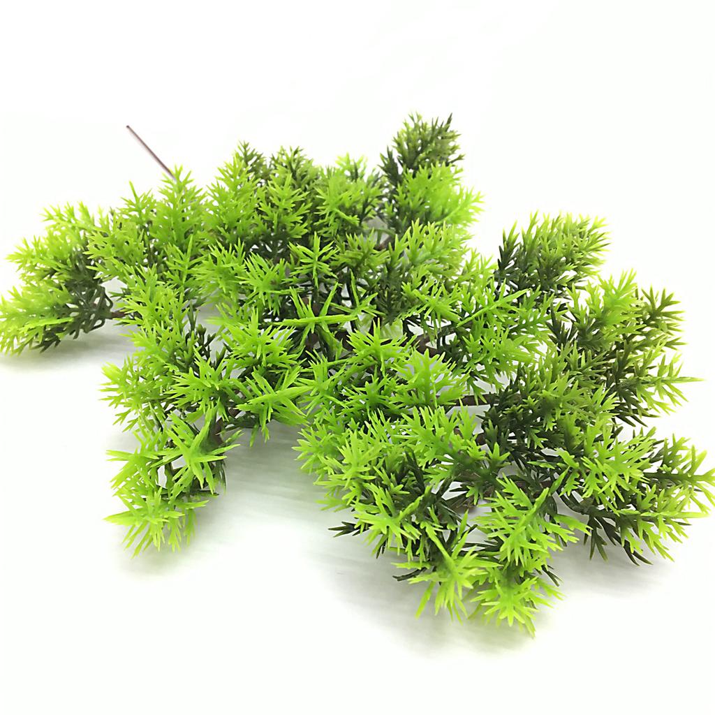 Artificial Pine Needles Branches Bendable Simulation Pine Leaves Stem for Garden Wedding Home Outdoors Decorations