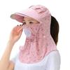 UV Protection Sun Protection Hat Big Brim Face Covering Sunhat Durable Women Fisherman Hat  Women