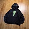 Y2K Harajuku American Trendy Stickman Pattern Printed Zipper Hoodie Men's Spring Loose Casual Gothic Street Sweatshirt
