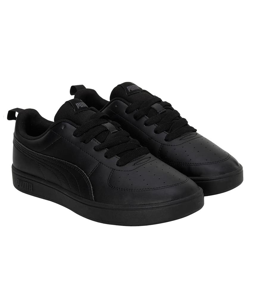 Puma Ricky Unisex 2024 Puma Black Size cm Sneakers, 387607, Adult, Spring/Summer Colorway, Black/Puma (03), 25.0