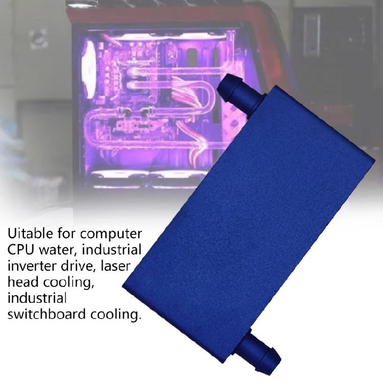 Aluminum Water Cooling Block Liquid Water Cooler Heat Sink for Industrial Laptop