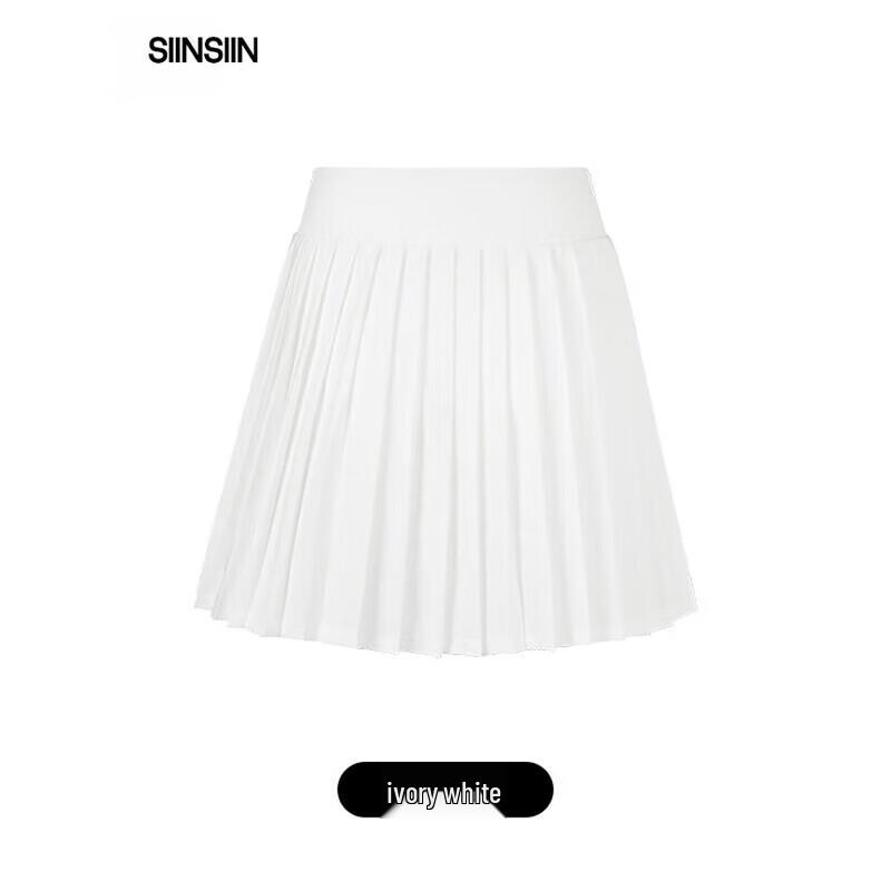 SIINSIIN Women s Pleated Sports Skirt L