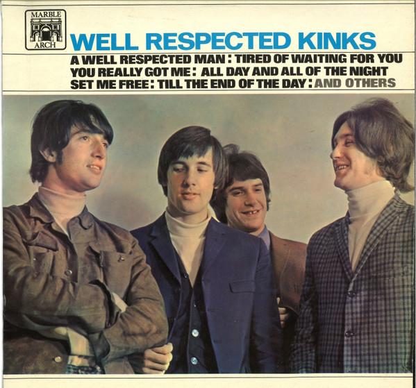 Виниловая пластинка KINKS Well Respected Kinks MAL612 Marble Arch 1966 UK Rock Б/у