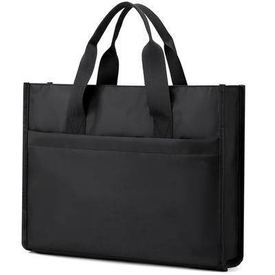 Manukori Tote Bag for Men and Women, Large Capacity, Lightweight, A4 Size, Water-Repellent, Perfect for Commuting, School, or Cram School (D)