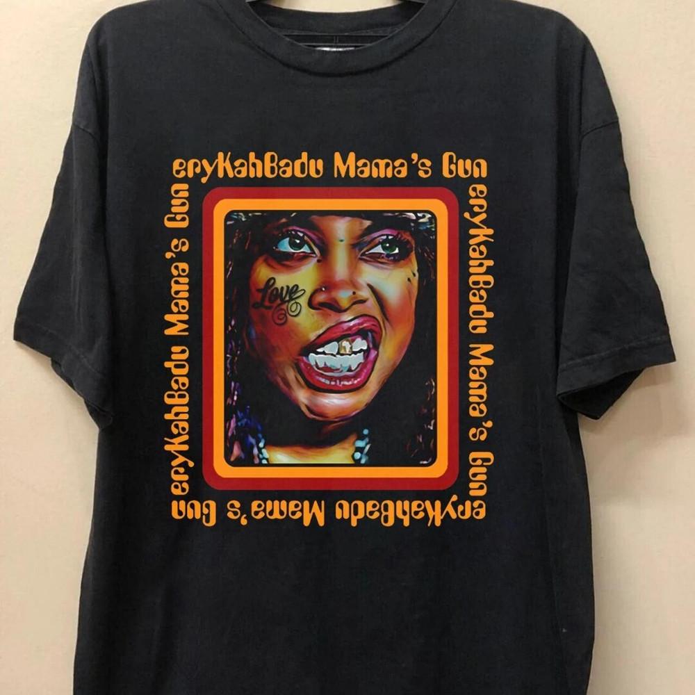 Новая футболка унисекс Erykah Badu Mama Gun S Gift For Fans Все размеры Ss132 M