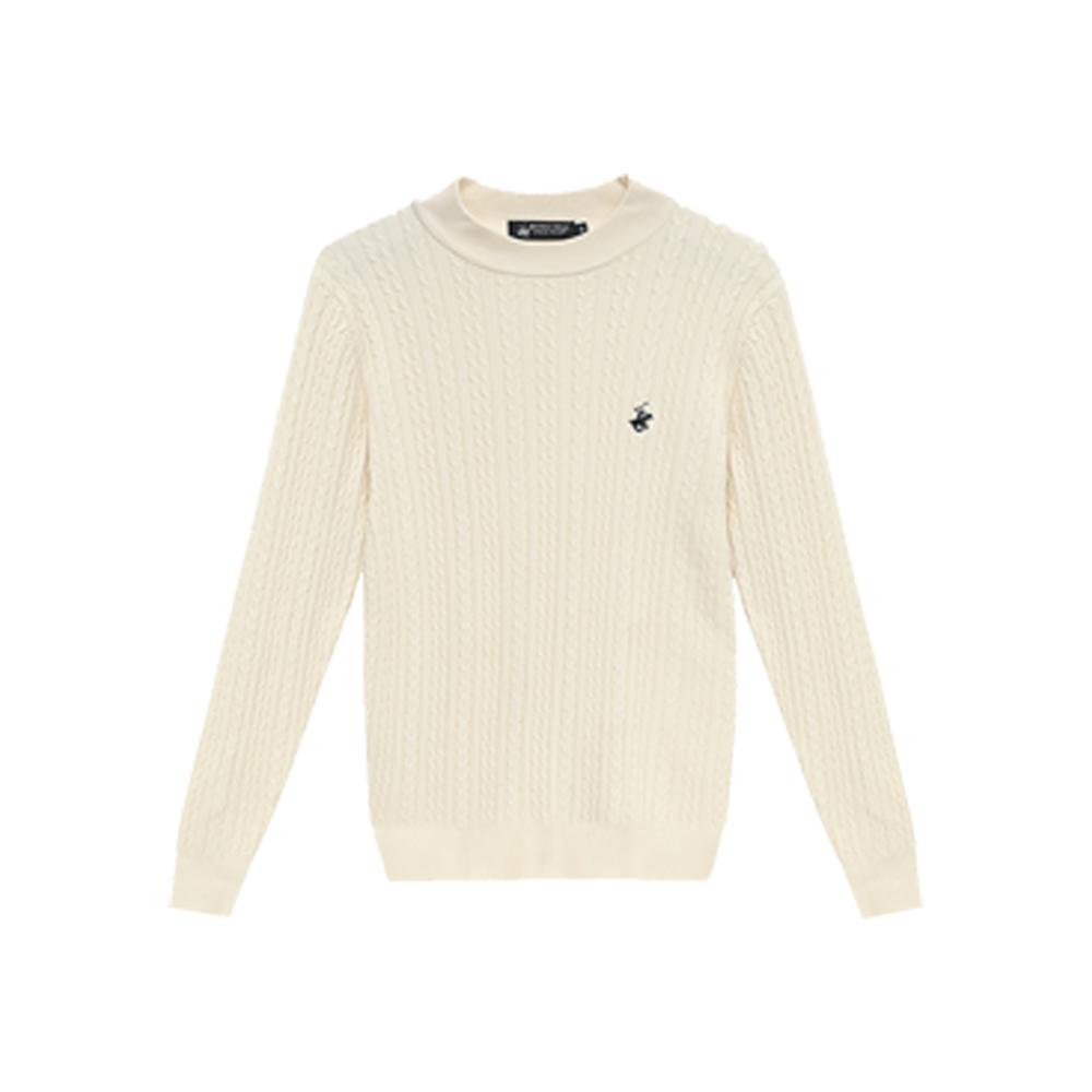 BHPOLOCLUB Men'S & Women'S Cable Knit Mock Neck Knit (Select 1 Of 5) Tk152