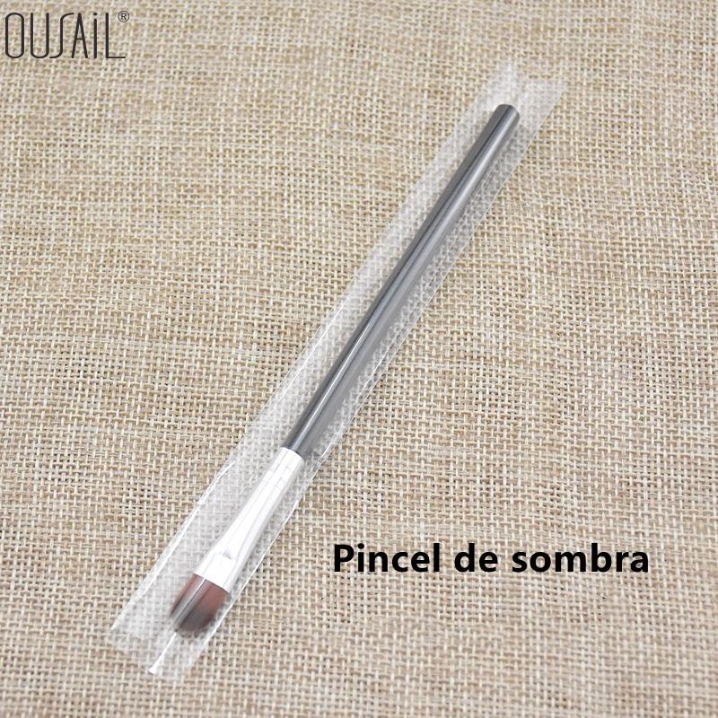 Pinceau fard à paupières Pinceaux de maquillage pour les yeux Pinceau ombre à paupières Pinceau cosmétique biseauté pour ombre