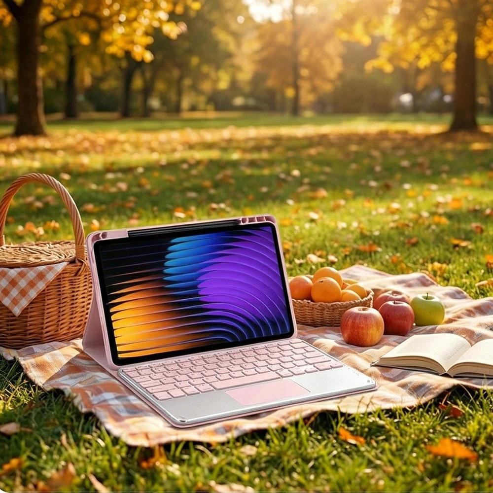Etui i KLAWIATURA touchpad do Xiaomi Pad 7, Pad 7 PRO 11,2 uchwyt na rysik