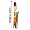 Gift Lifelike Cat-shaped Tie Unique Creative Animal Pattern Tie Satin Fabric Funny Novelty Necktie Special Events
