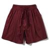 ALVINCLO Bermuda Single-Pleat Wide Half Pants Dlx1322 (4 Colors)