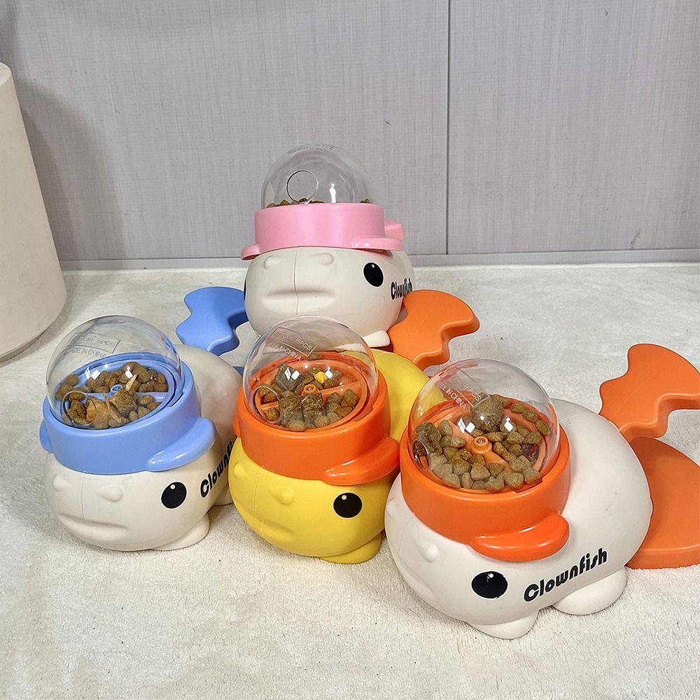Interactive Food Puzzle Slow Feeder 2-in-1 Dog Automatic Feeder Pet Feeding Machine  for Cat Dog