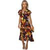 AX Paris Womens/Ladies Floral Frill Hem Wrap Dress