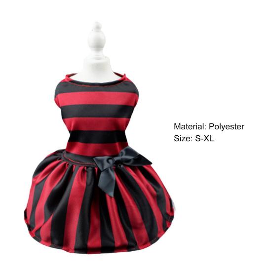 Psí šaty ve stylu halloween Tenké Přiléhavé Prodyšné Dobrá Tažnost Oblékání Pevný uzel v pase