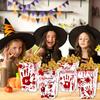 4pcs Pink Halloween Popcorn Box Paper Pumpkin Gift Packing Box  Kids