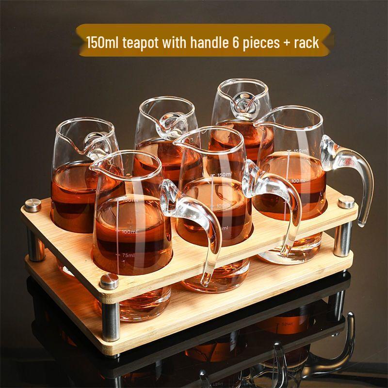 Набор хрустальных стаканов для байцзю в китайском стиле