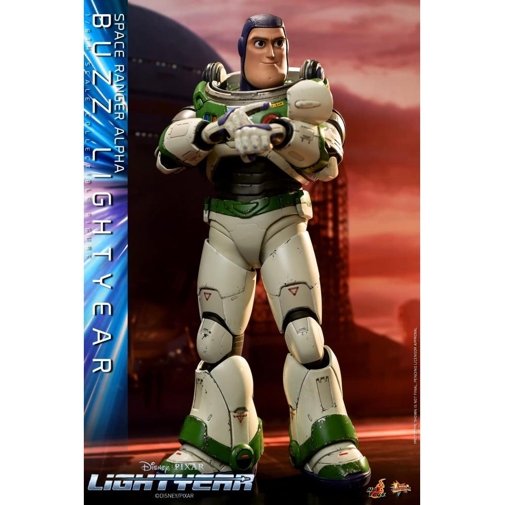 Movie Masterpiece Buzz Lightyear Buzz Lightyear (Space Ranger Alpha) 16 Scale Figure White Height Approx. 30 Cm