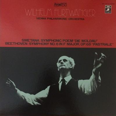 Schallplatte WILHELM FURTWANGLER, VIENNA PHILHAR - Bett?ich Smetana, Ludwig Van Beethov EAC70114 ANGEL Japan Obi Klassisch Gebraucht
