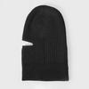 Men Autumn Winter Knitted Hat Super Soft High Elastic Ultra-Thick Solid Color Windproof Knit Hat Streetwear Cap