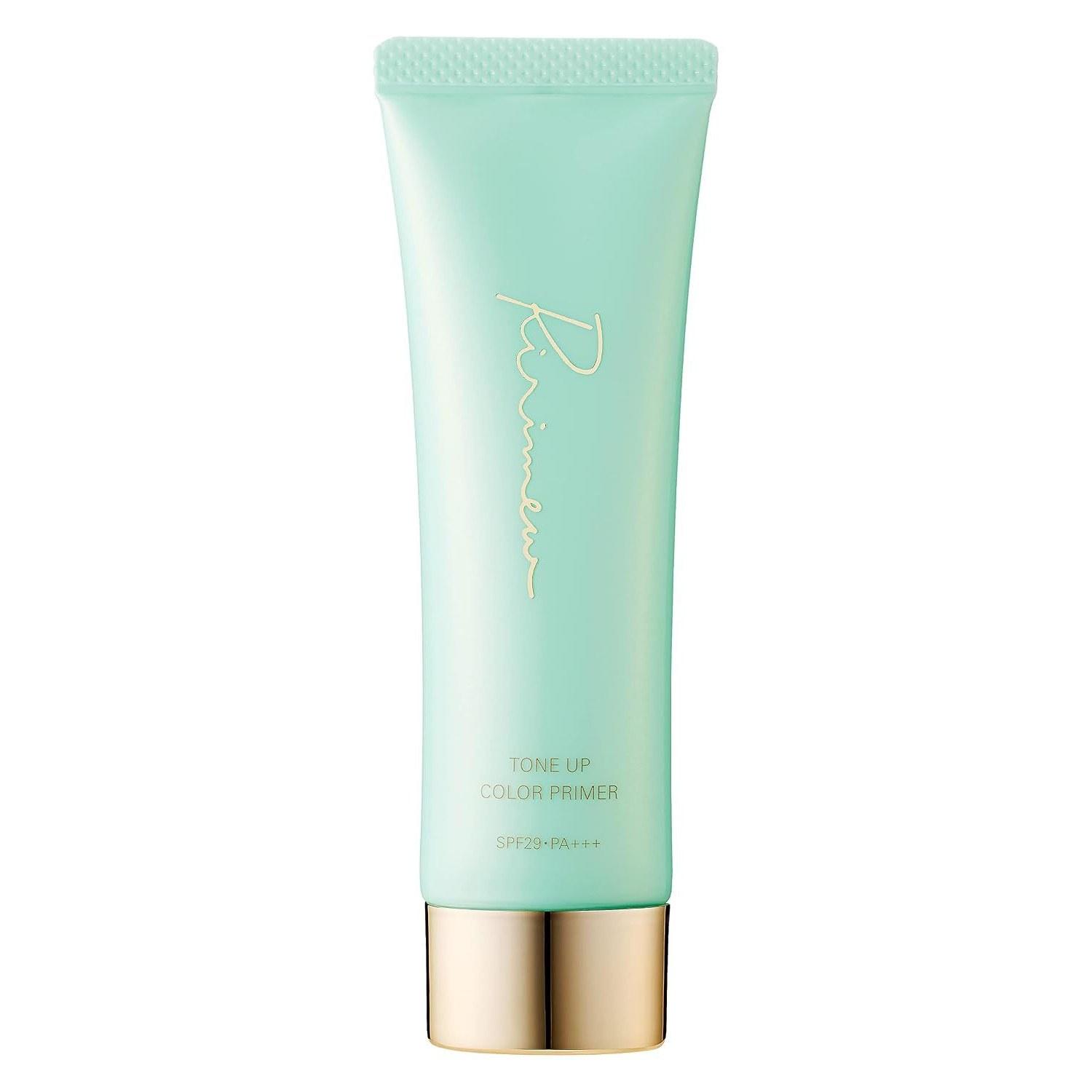 Ririmew Natural Cream Tone-Up Color Primer Produced Rino Sashihara Cosmetics (Satin Green)