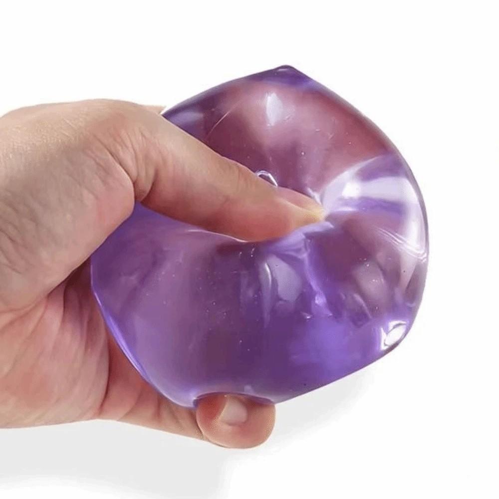 Clear Cube Squeeze Ball Soft Slow Rebound Toy Anti-Anxiety Sensory Cube  Office Break