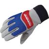 KOMINE Motorcycle Instructor Winter Size Waterproof and Suitable for and Winter Gloves, Grey/Red, L, GK-785 865, Cold-Weather Protection, Spring,