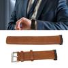 Leather Smartwatch Strap Comfortable Replacement Smartwatch Band Wristband for Watch FIT 2