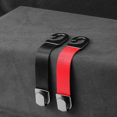 Háčiky na opierku hlavy auta Vešiak na tašky Organizér na zadné sedadlo Držiak Klipy Háčiky upevňovacieho prvku do auta Úložný priestor do auta Interiérové doplnky