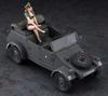 Hasegawa Kubelwagen Type 82 Girls Figure Plastic Model SP453 1/24 Pkw.K1 w/Blonde