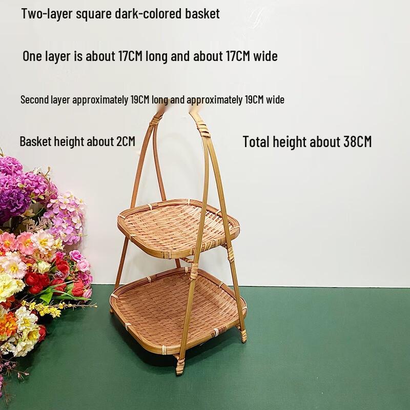 

Handwoven Bamboo Small Picking Basket