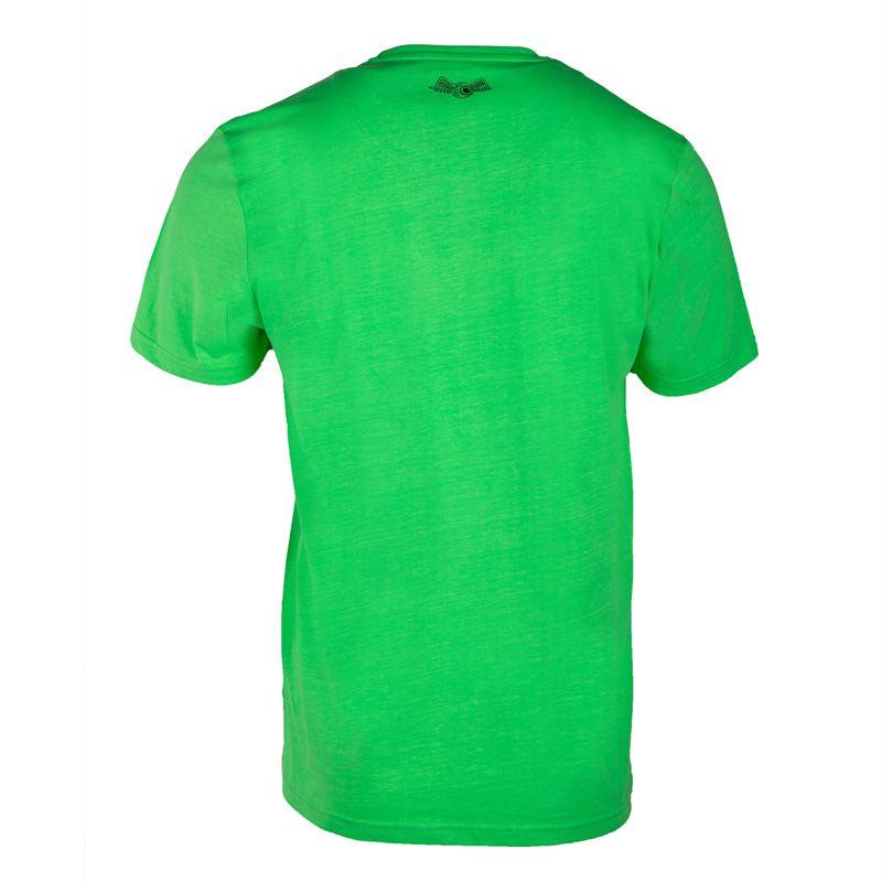 Tee shirt fluo logo poitrine noir Homme VON DUTCH
